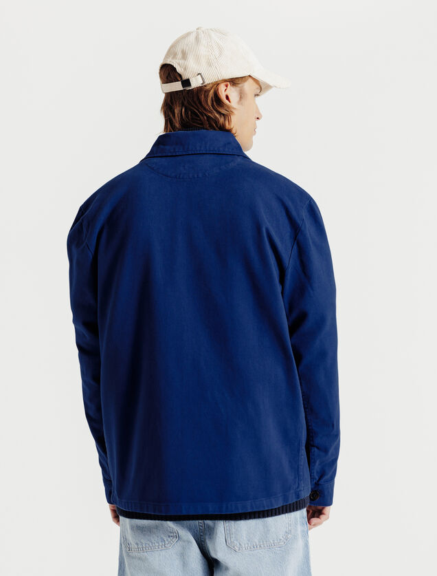 Vest met hemdskraag en knopen