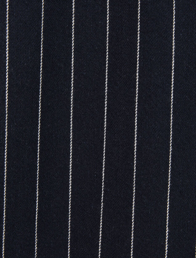 Bermuda &agrave; rayures