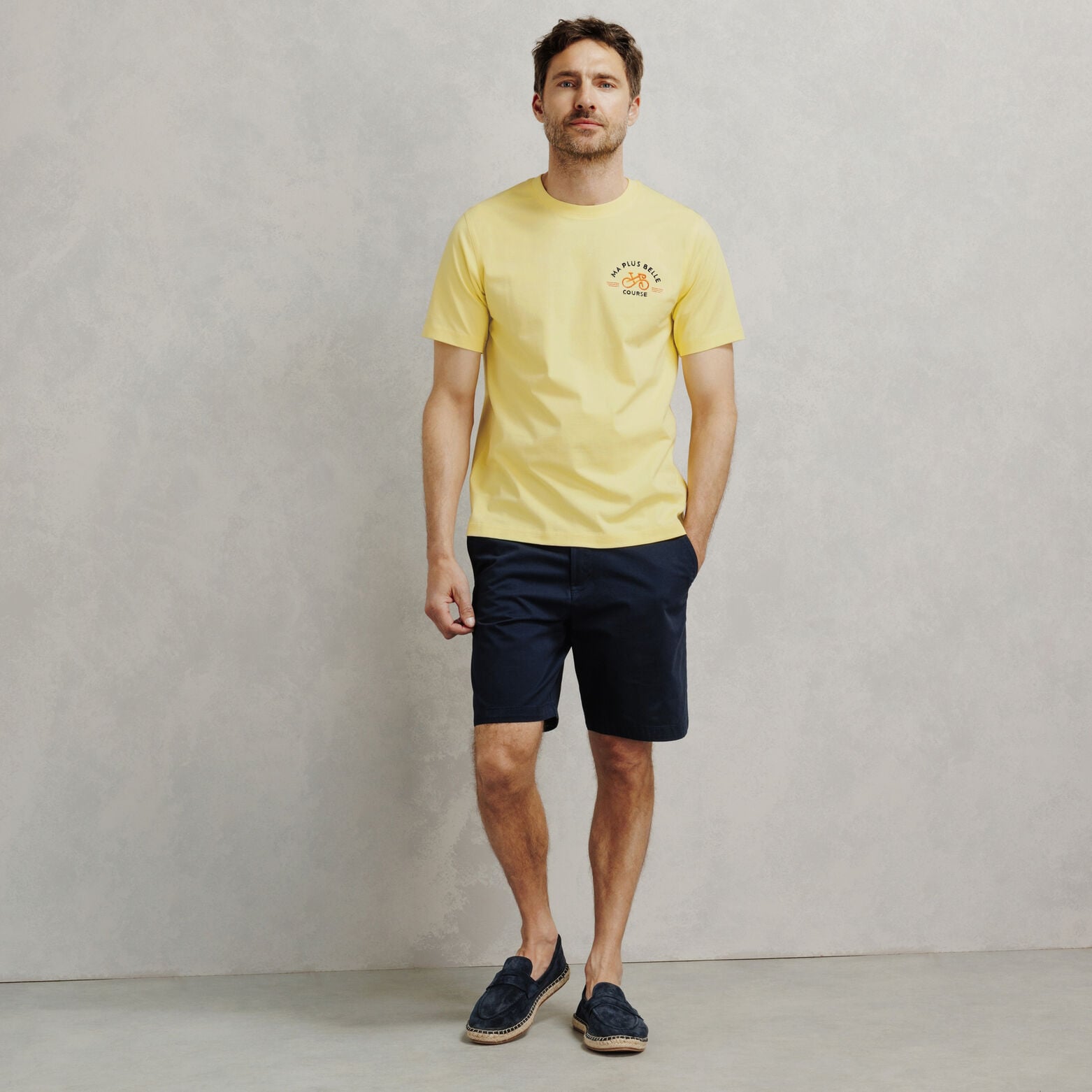 Tee shirt brod&eacute; licence Tour de France