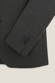 Veste de costume slim &agrave; rayures