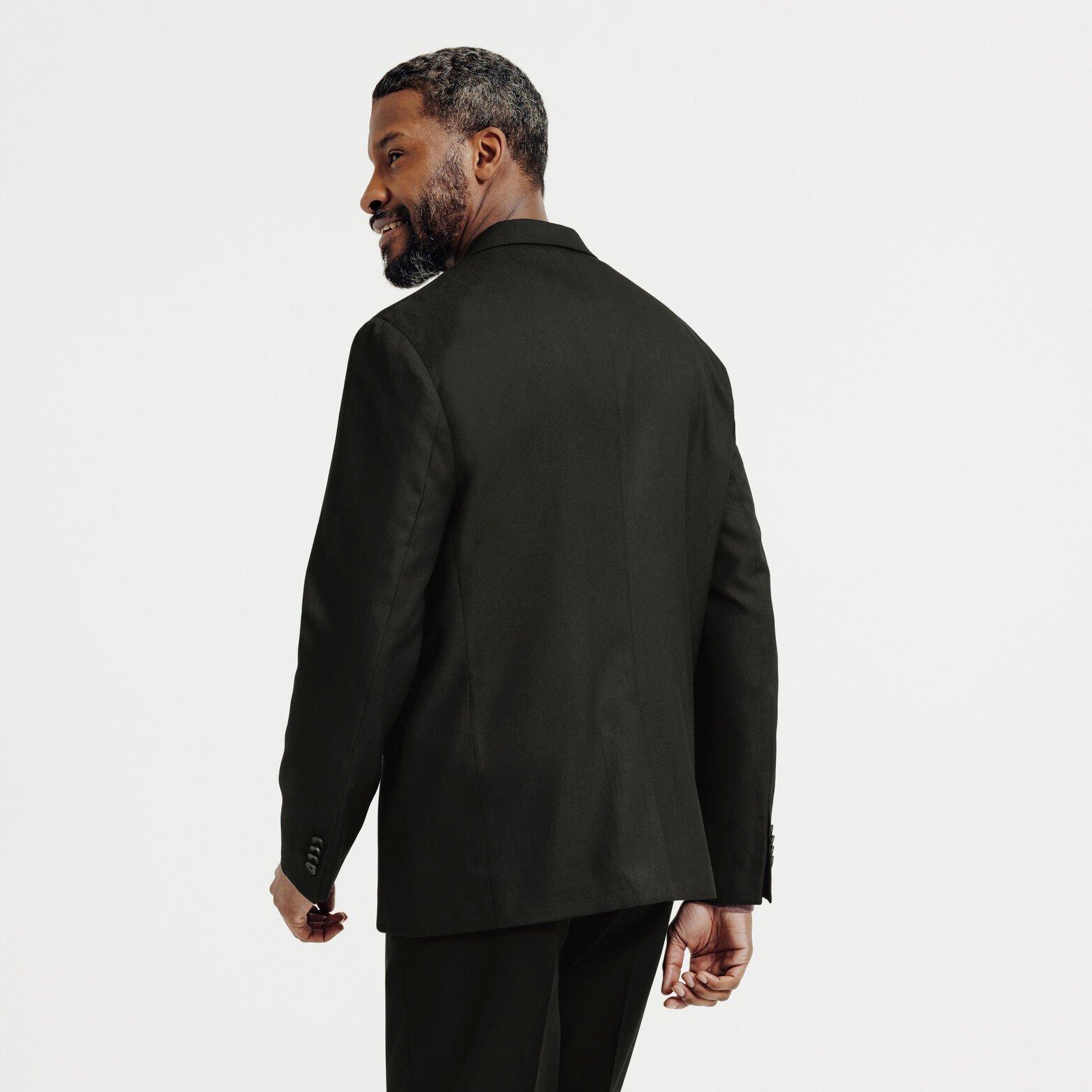 Veste de costume crois&eacute;e confort