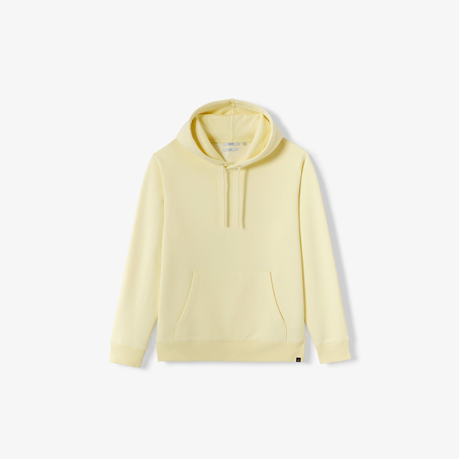 Effen sweater met kap