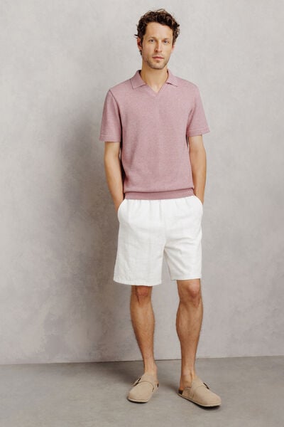 Polo met resortkraag