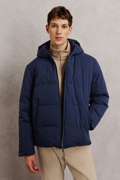 Doudoune &agrave; capuche mati&egrave;re waterproof