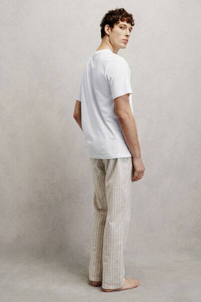 Gestreepte pyjamaset