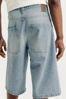 Lange denim bermuda