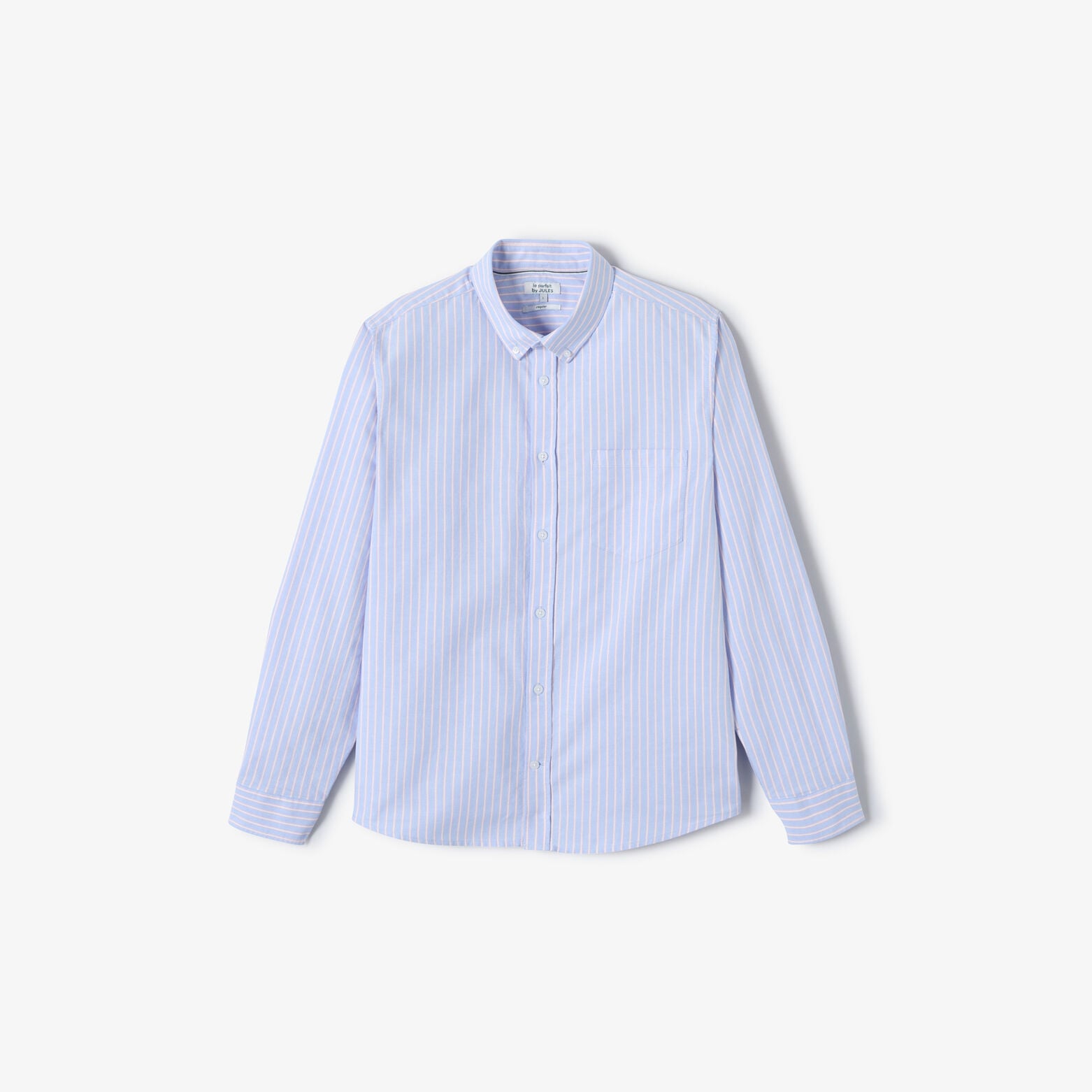 Chemise oxford ray&eacute;e "le parfait by JULES"