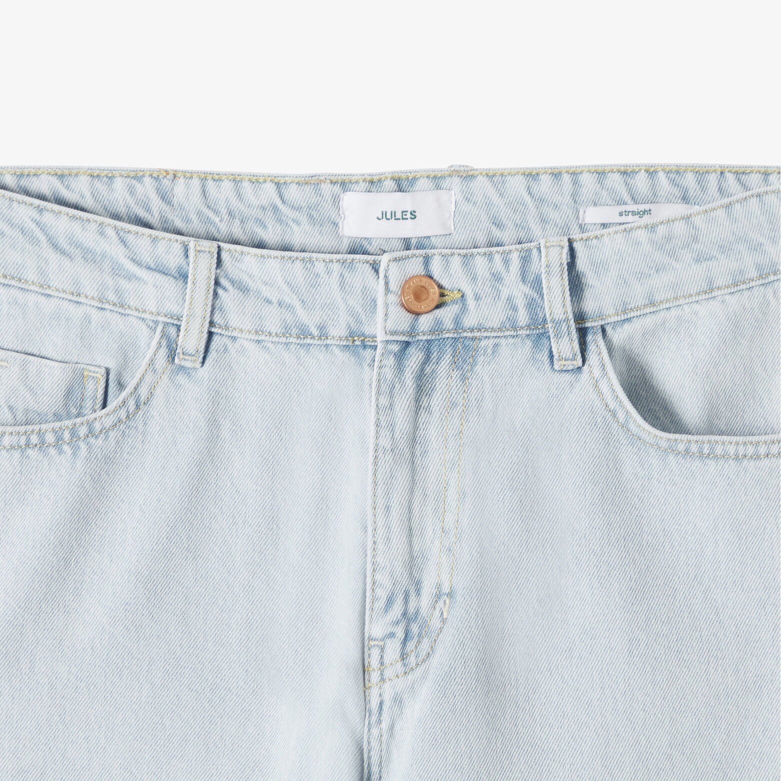 Jean straight rigide