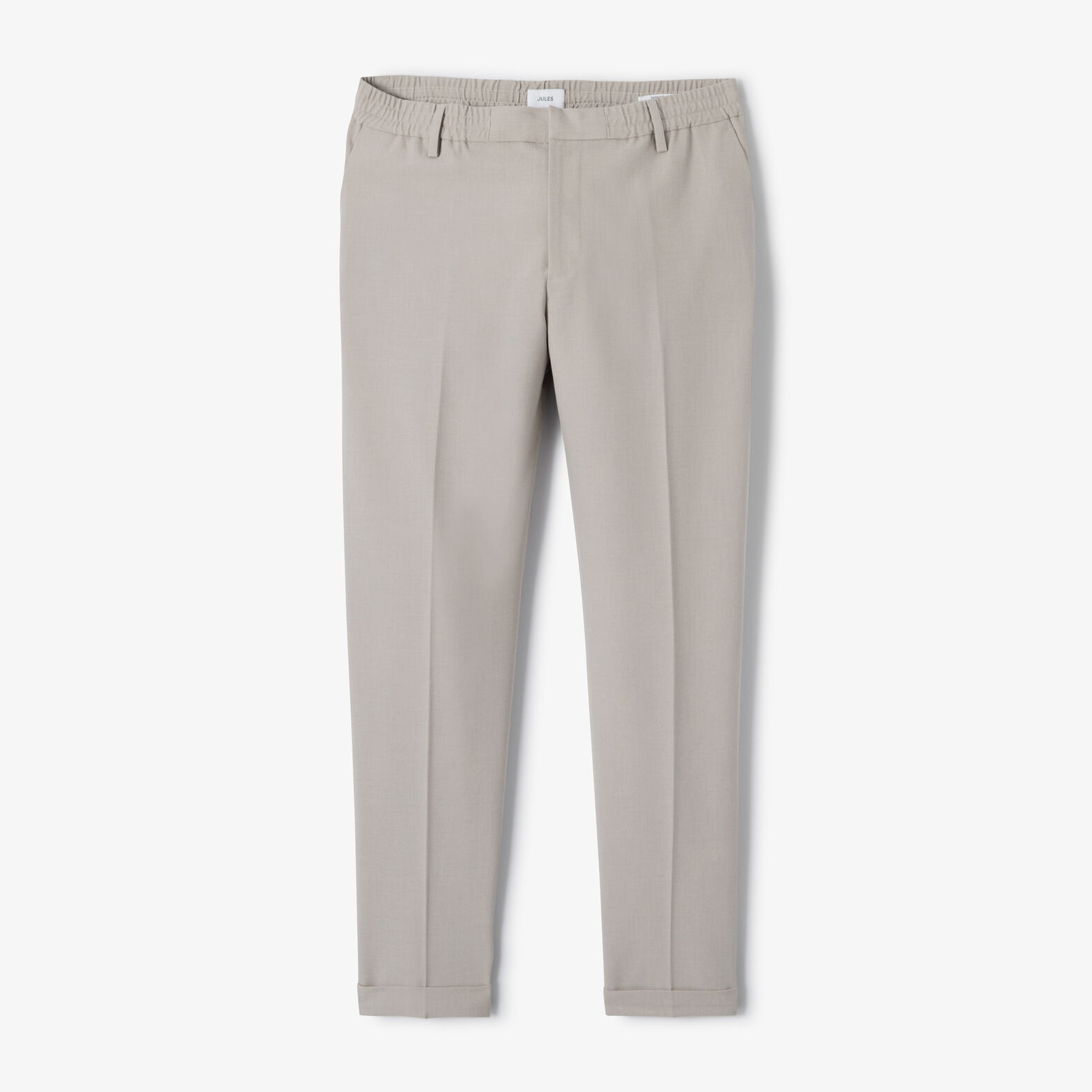Pantalon tapered taille &eacute;lastiqu&eacute;e