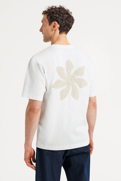 Tee shirt macram&eacute; dos