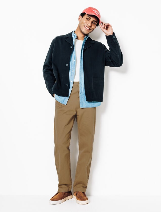 Pantalon chino loose