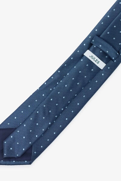 Cravate jacquard pois