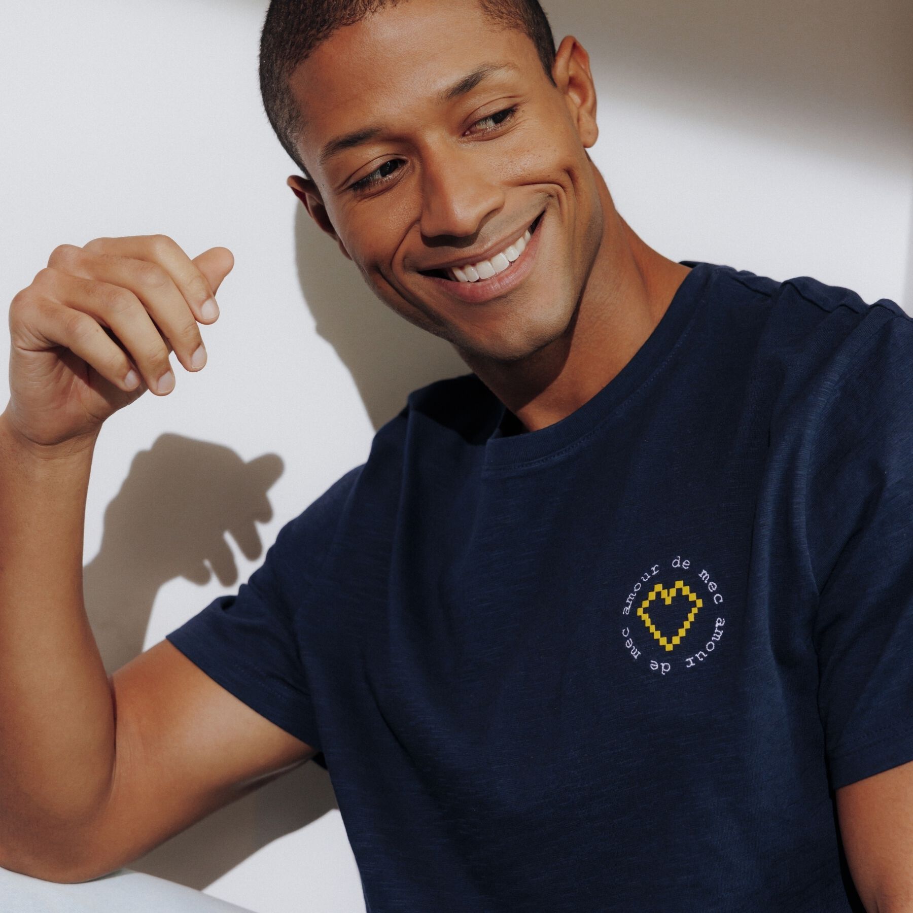 T shirt homme manche hot sale courte