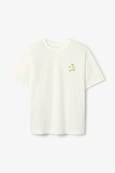 Tee shirt imprim&eacute; devant dos cocktail