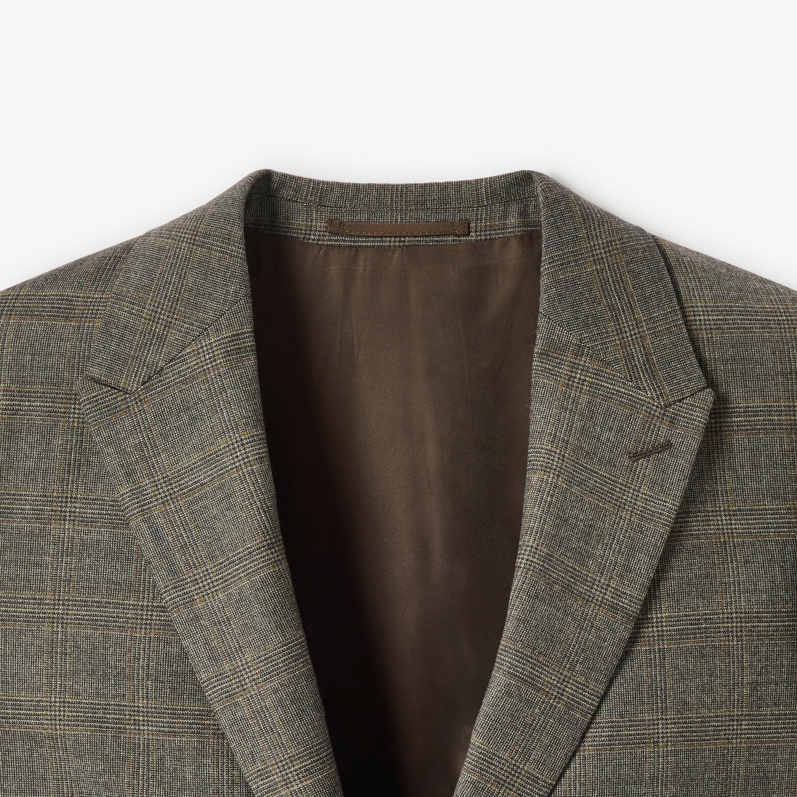 Geruite comfort kostuumvest