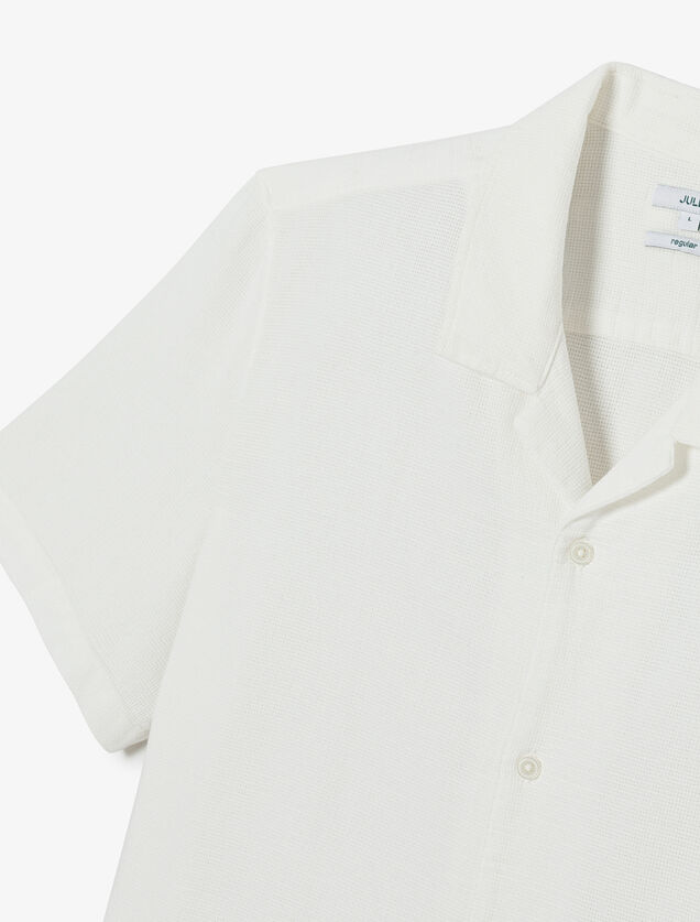 Chemisette  en coton tricot