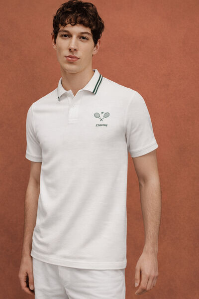 Polo avec broderie licence L'&Eacute;quipe