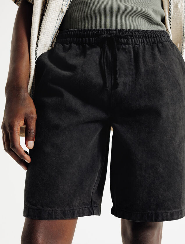 Bermuda taille élastiquée