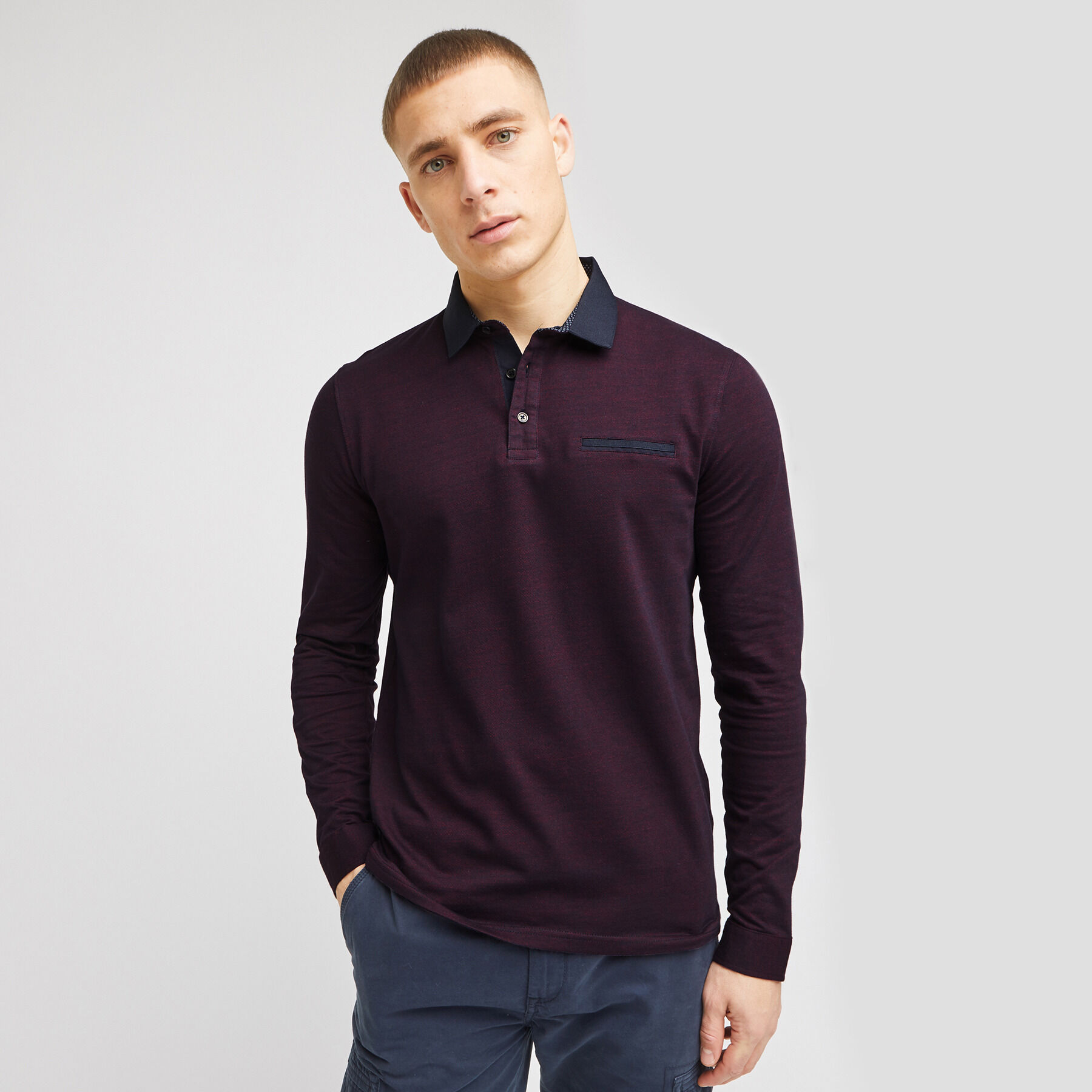 Polo manche longue jules