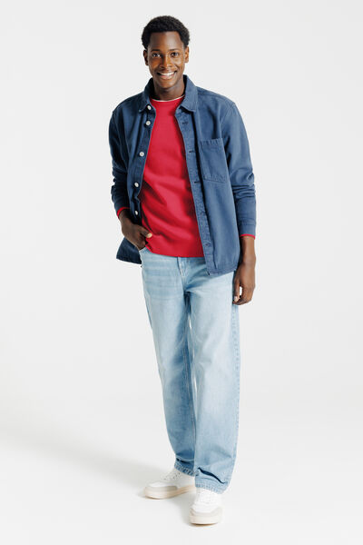 Sweat col rond animation Saint-Valentin