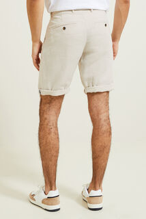 Bermuda à motif chevron