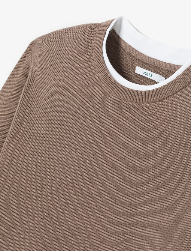 Pull col rond 2-en-1