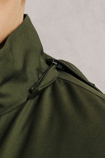 Parka longue &agrave; capuche amovible mati&egrave;re waterproof