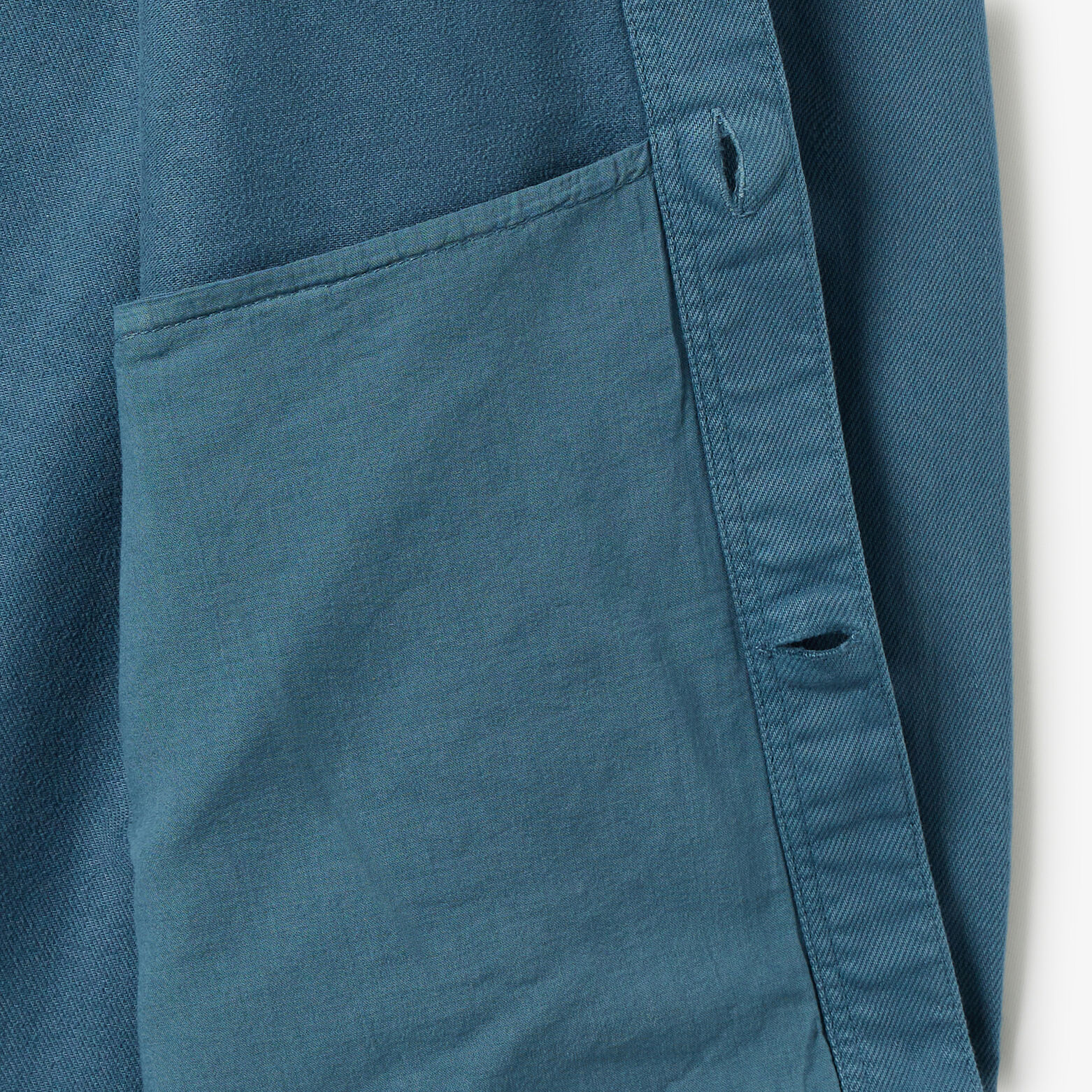 Surchemise regular col fran&ccedil;ais 100% coton