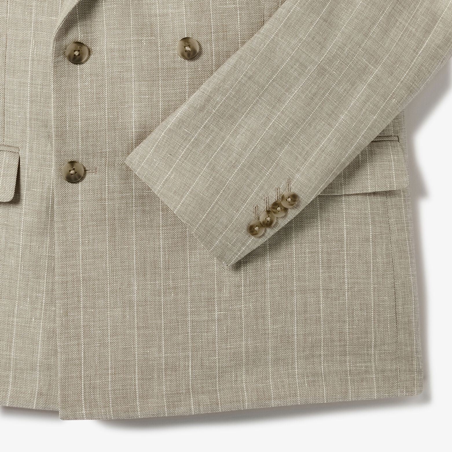 Veste de costume crois&eacute;e confort