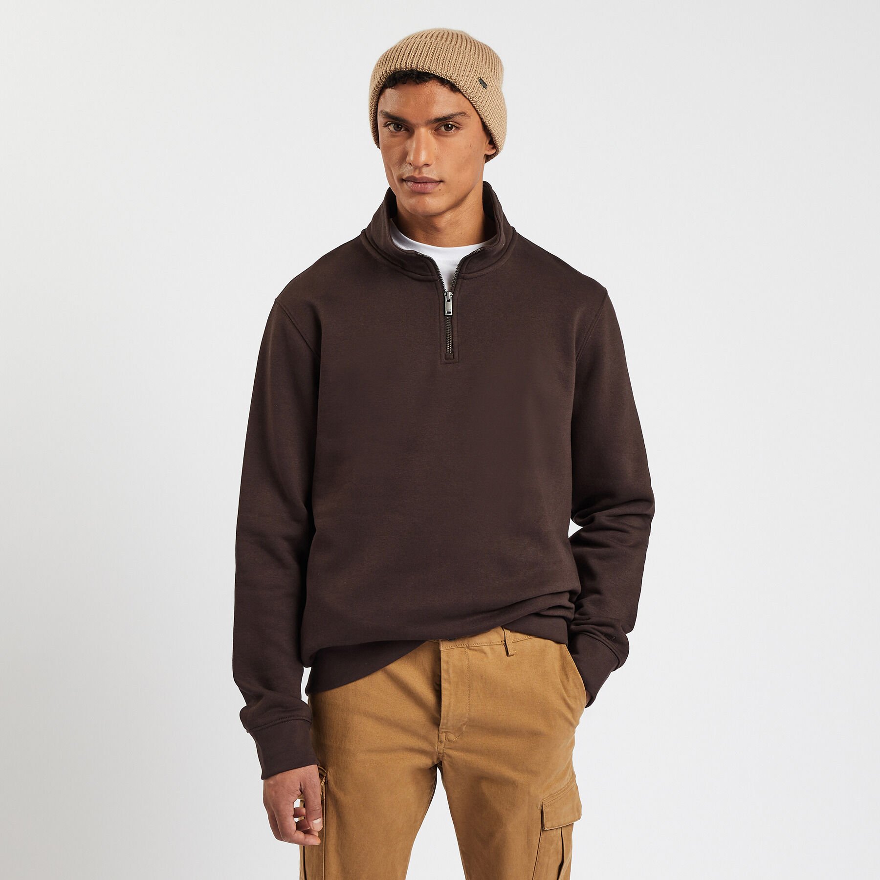 Sweat avec col discount montant
