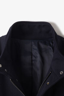 Manteau hiver long col montant