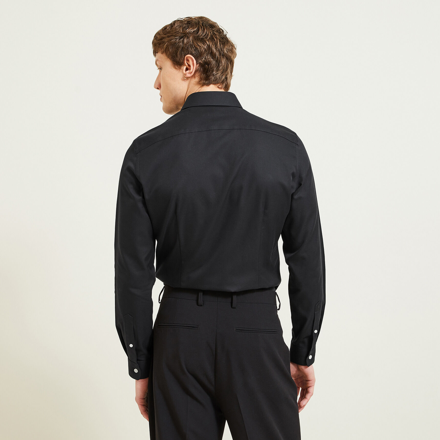 Chemise en coton sans repassage
