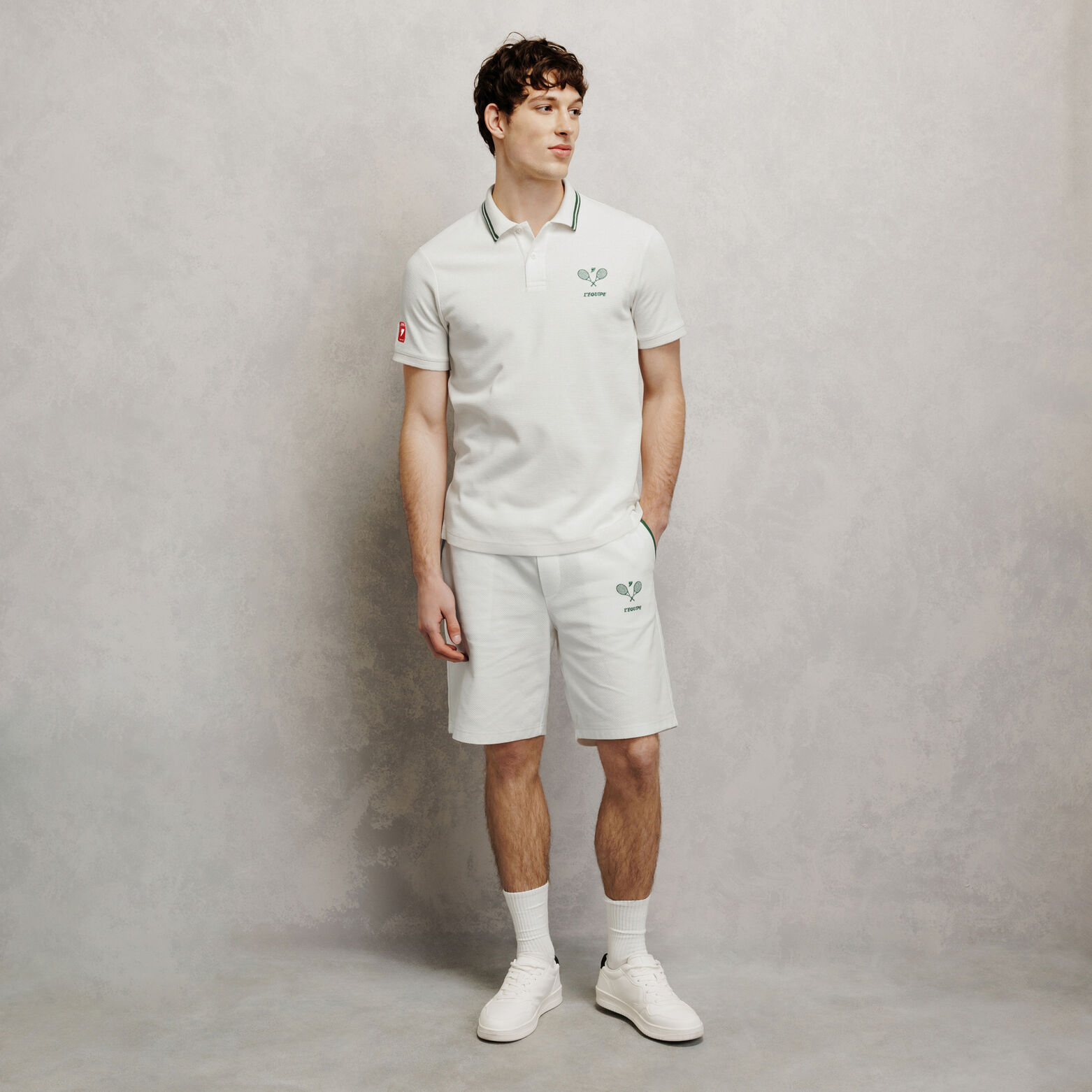 Polo avec broderie licence L'&Eacute;quipe