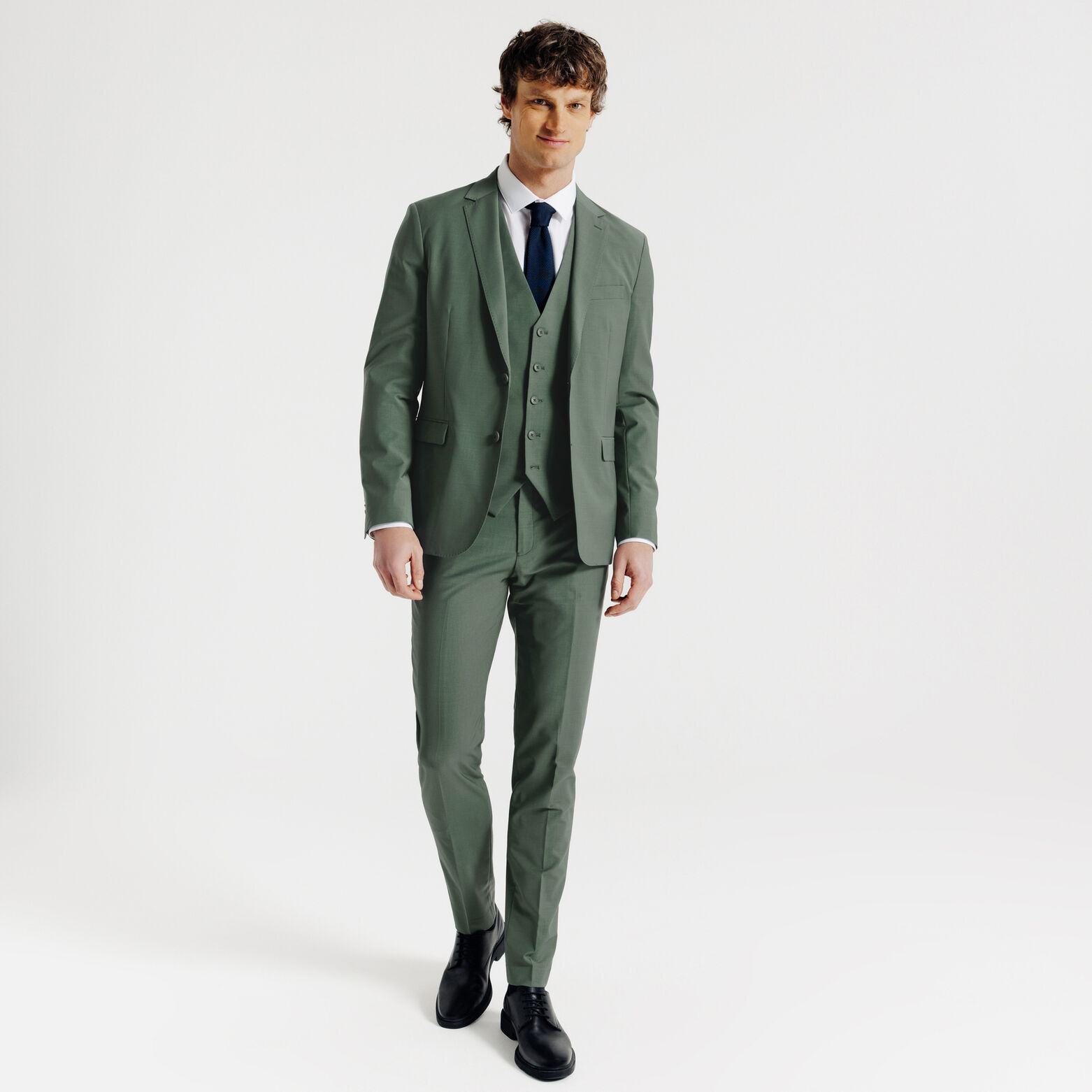 Gilet de costume slim bi-strech