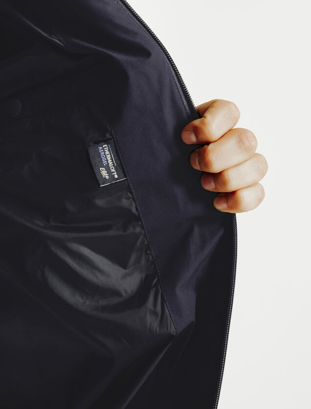 Doudoune zipp&eacute;e &agrave; capuche