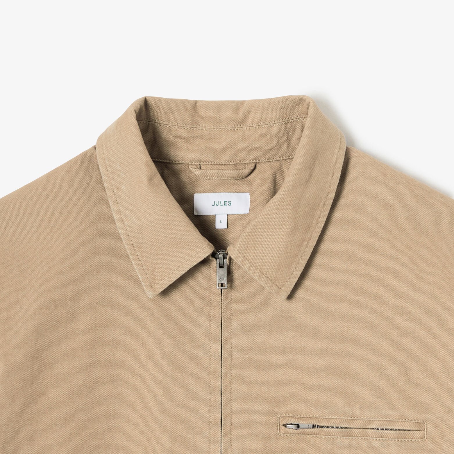 Blouson mi-saison col chemise
