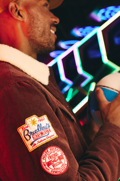 Veste en velours licence Stranger Things