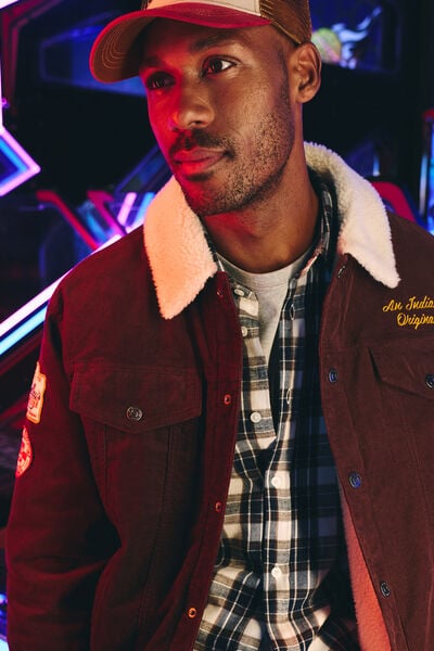 Veste en velours licence Stranger Things