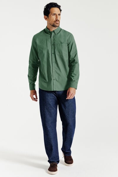 Chemise oxford en coton