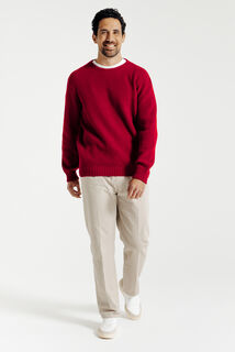 Trui van merino/kasjmiermix Made in France