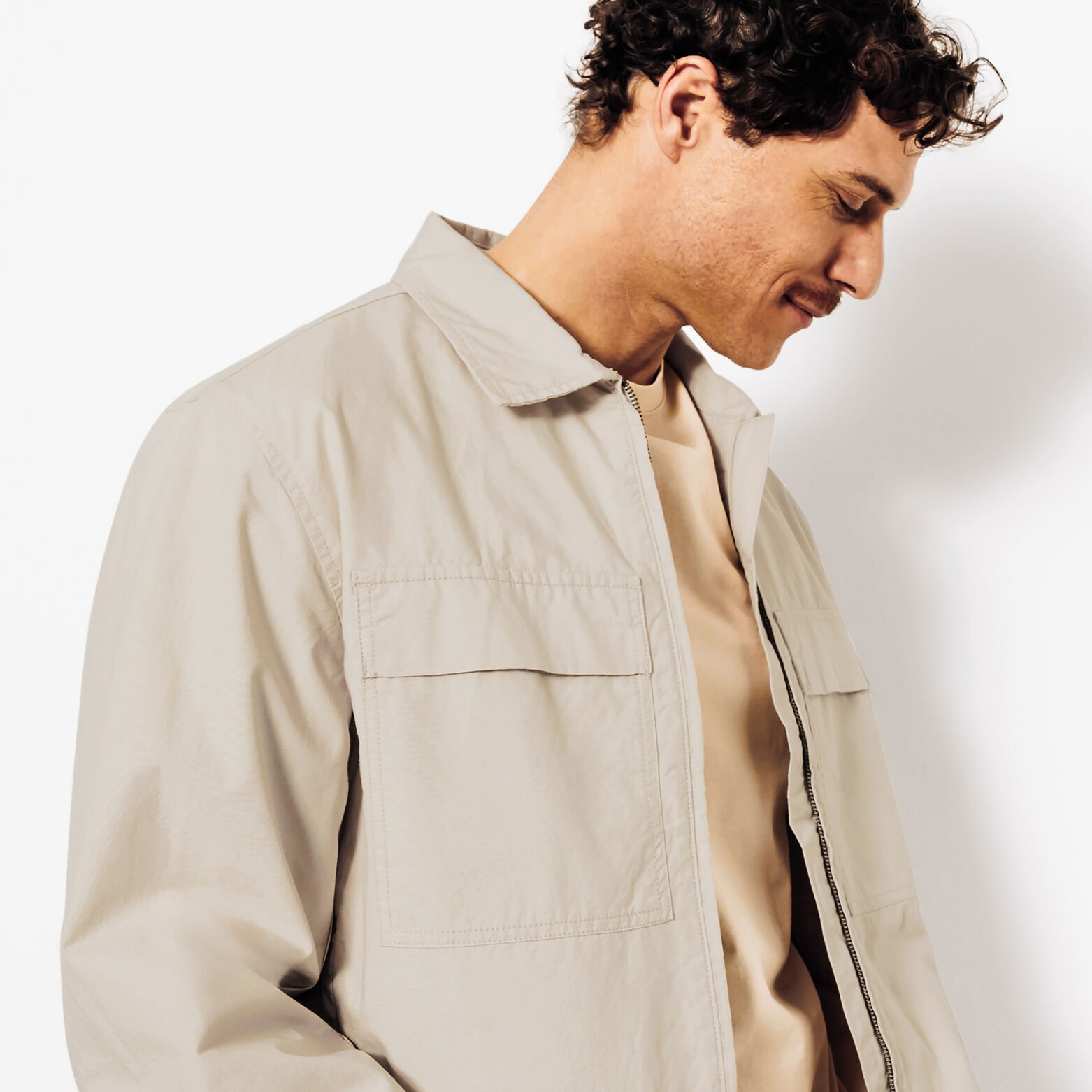 Blouson l&eacute;ger zipp&eacute;