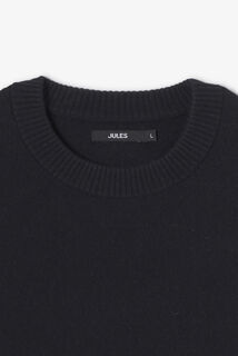 Pull col rond m&eacute;rinos cachemire