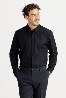 Chemise en coton slim