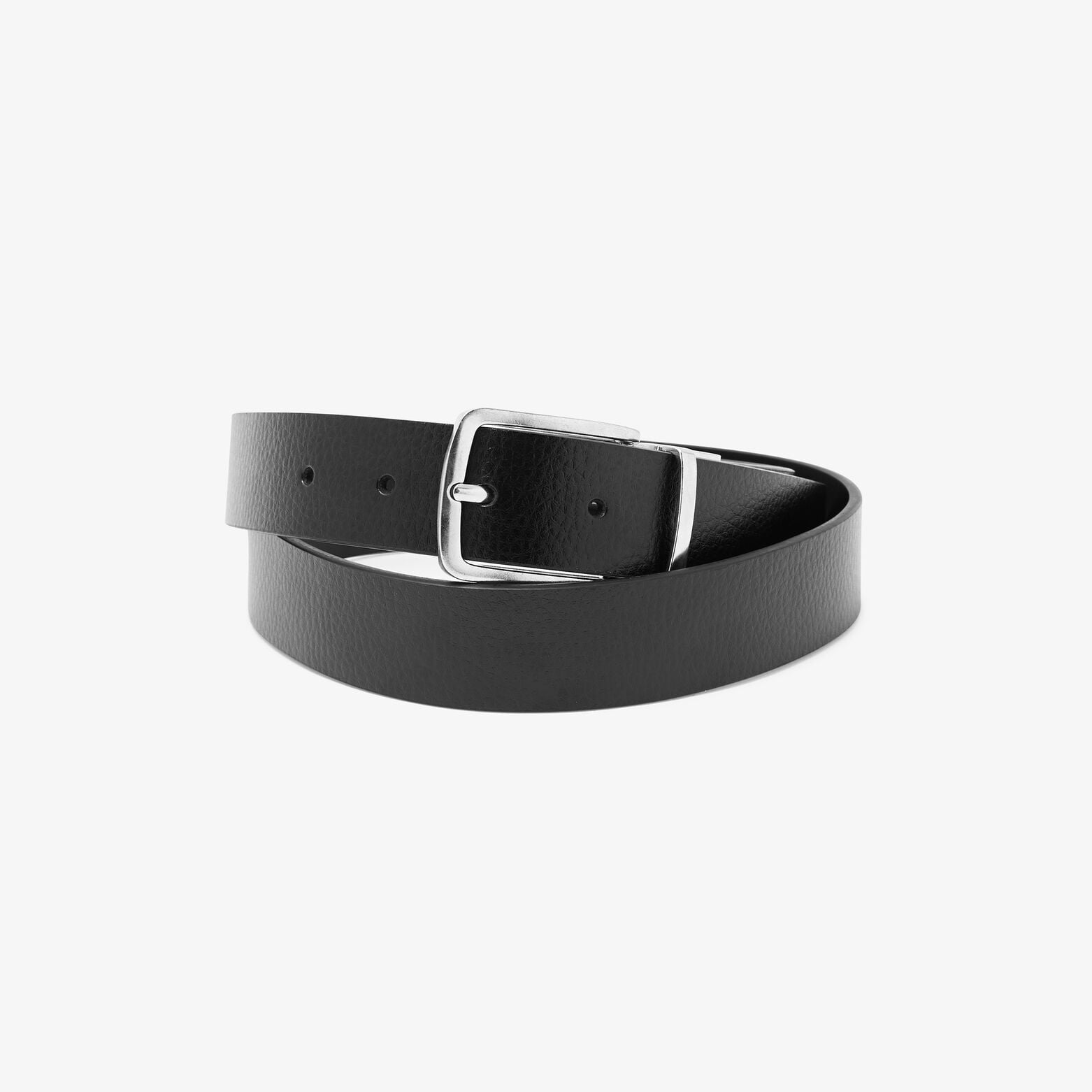 Coffret ceinture r&eacute;versible 100% cuir No&euml;l