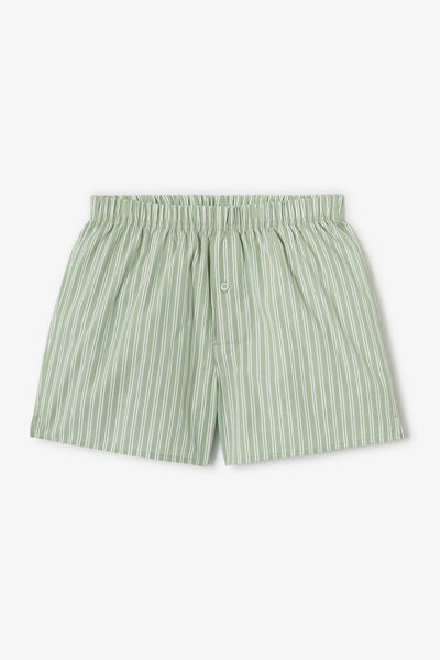 Cale&ccedil;on ray&eacute; en coton