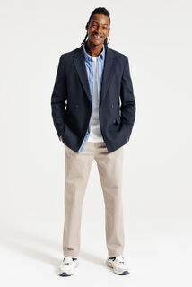 Veste de costume crois&eacute;e confort