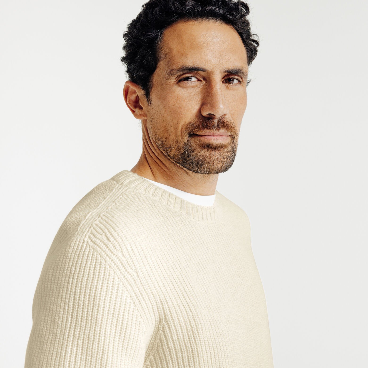 Pull mérinos cachemire Made in France