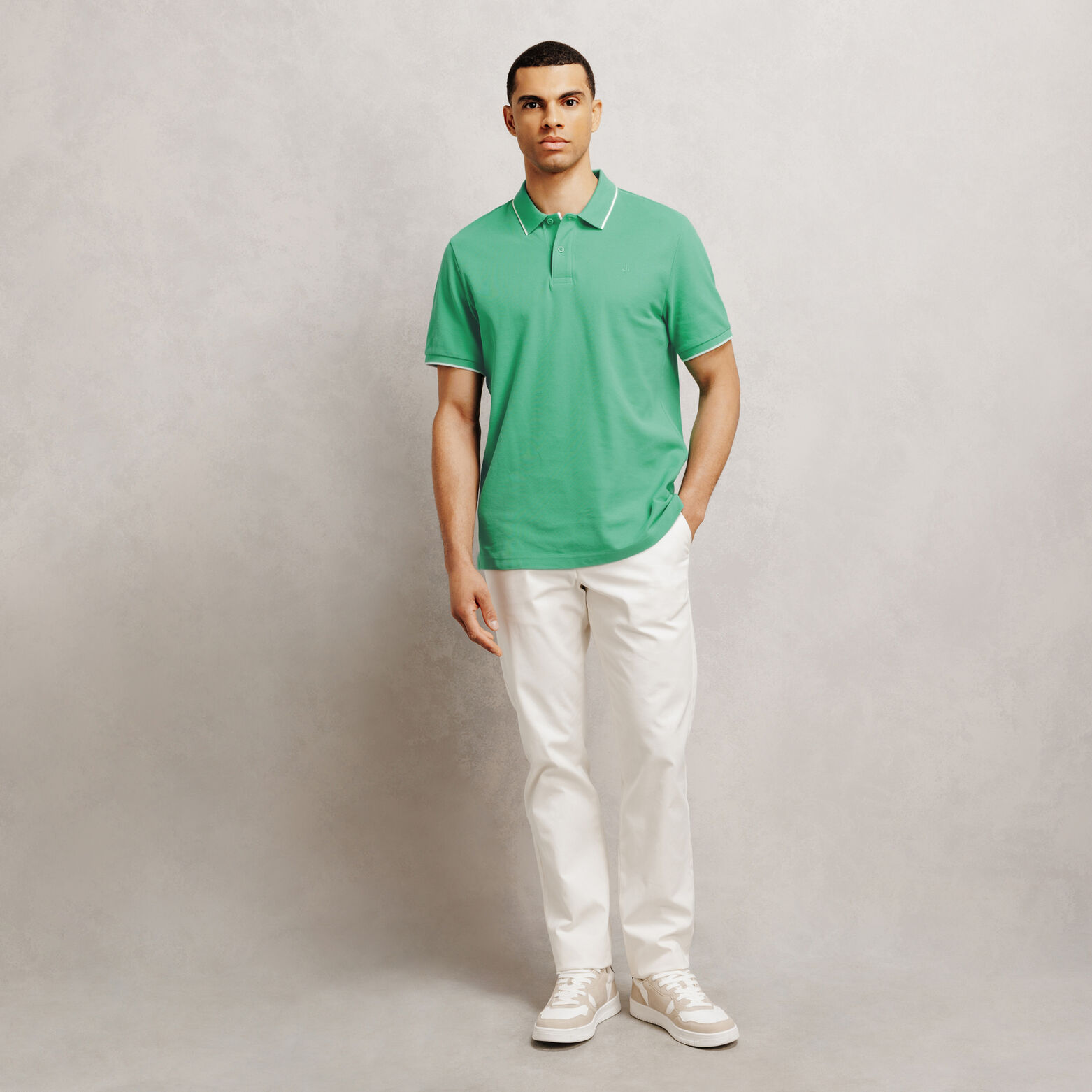 Polo manches courtes uni "le parfait by JULES"