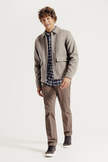 Chemise flanelle &agrave; carreaux