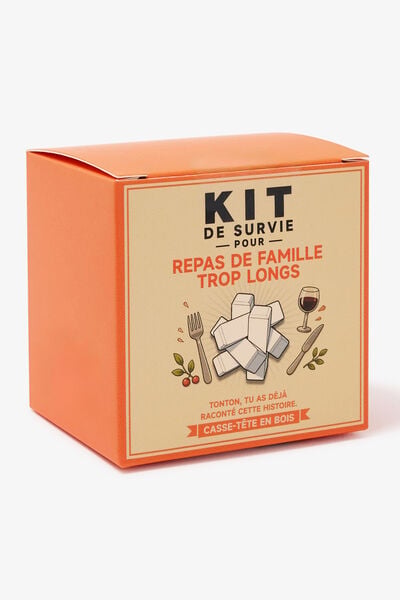 Jeu casse-t&ecirc;te en bois